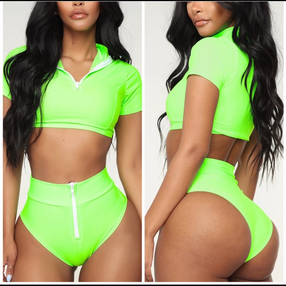 Fashion Nova Neon Bikini